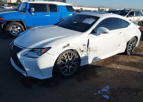 2017 Lexus Rc 200T z USA, uszkodzony, nr VIN JTHHA5BC2H5005914